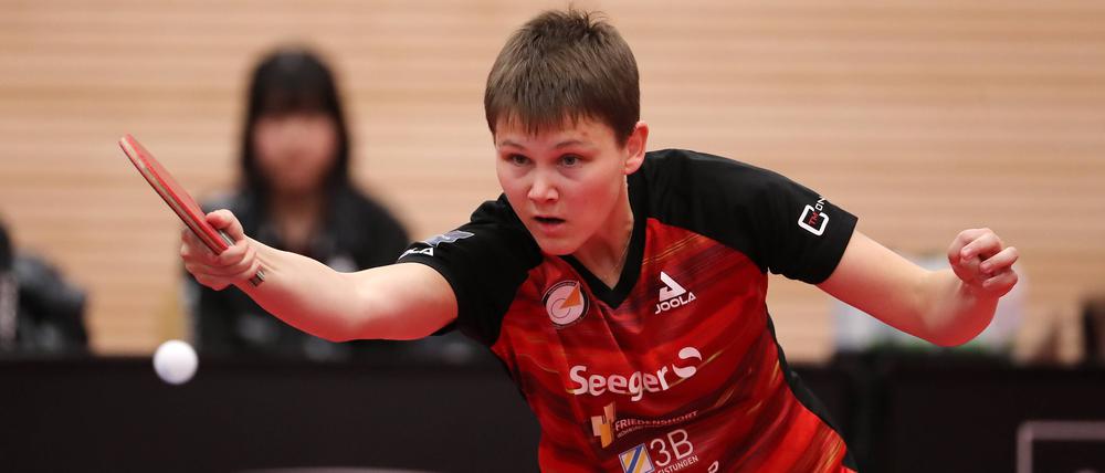 Nina Mittelham fehlt dem TTC Eastside im Rückspiel.