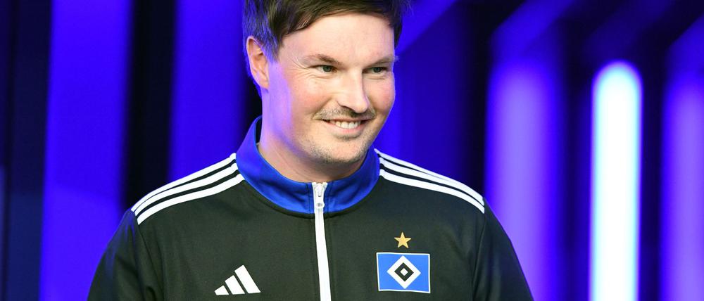 Trainer Merlin Polzin und die Spieler des Hamburger SV machen ein Kurz-Trainingslager auf Mallorca