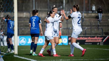 Die TSG Hoffenheim zeigte sich im Spiel gegen Turbine eine Klasse besser.