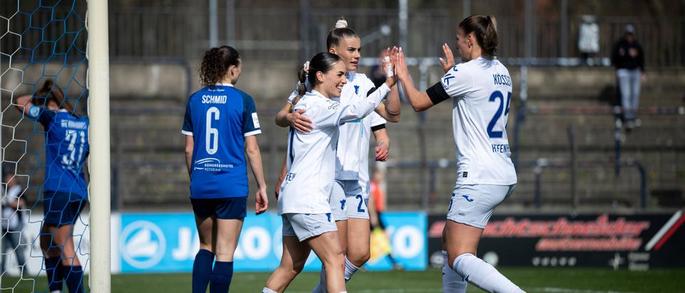 Die TSG Hoffenheim zeigte sich im Spiel gegen Turbine eine Klasse besser.