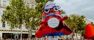 Das Paralympics-Maskottchen Phryge
