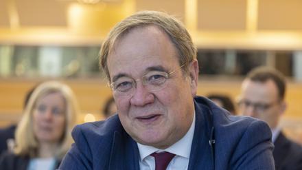 Armin Laschet (CDU) nimmt an der Landesvertreterversammlung der CDU  Nordrhein-Westfalen teil. 