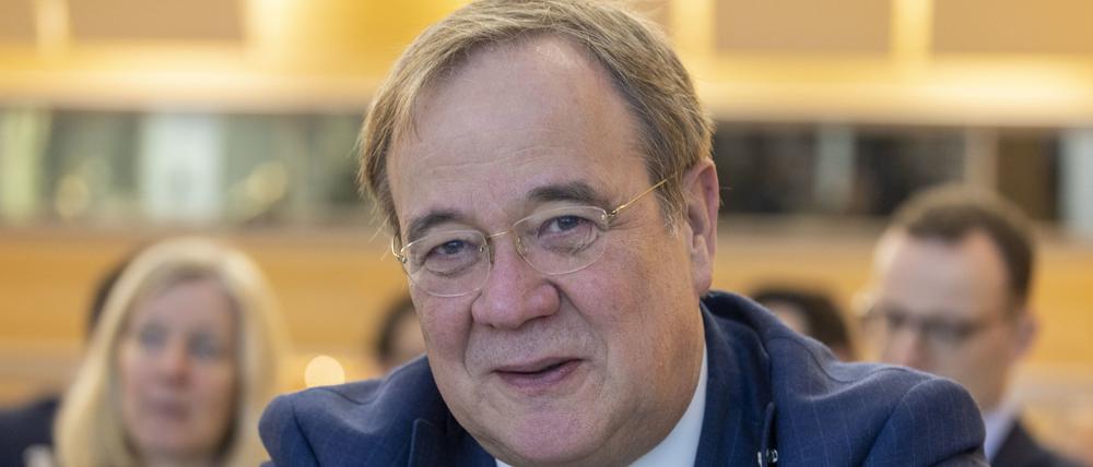 Armin Laschet (CDU) nimmt an der Landesvertreterversammlung der CDU Nordrhein-Westfalen teil.