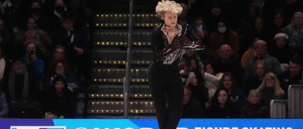 Superstar Ilia Malinin zeigte bei seiner Titelverteidigung sechs gelungene Vierfachsprünge.