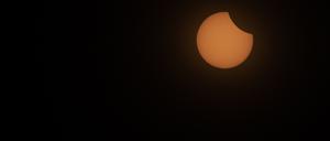 Auf der spanischen Insel Mallorca war die Sonnenfinsternis gut zu sehen.