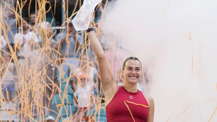 Tennisspielerin Aryna Sabalenka hat das Turnier in Miami gewonnen
