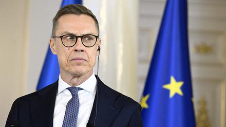 Finnlands Präsident Alexander Stubb