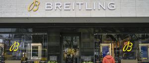 Die Breitling-Filiale am Kurfürstendamm.