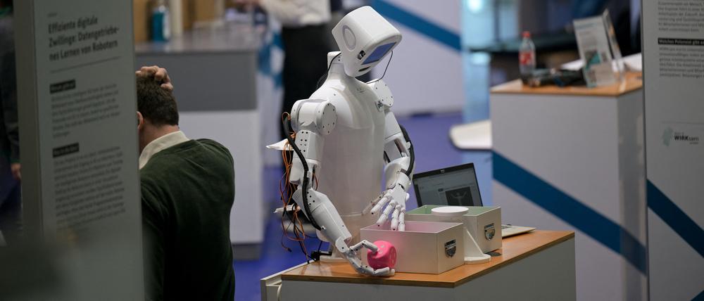 Bei der Automatisierung und dem Einsatz von Robotern ist die deutsche Industrie spitze. 