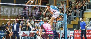 Die Netzhoppers ärgerten die BR Volleys.