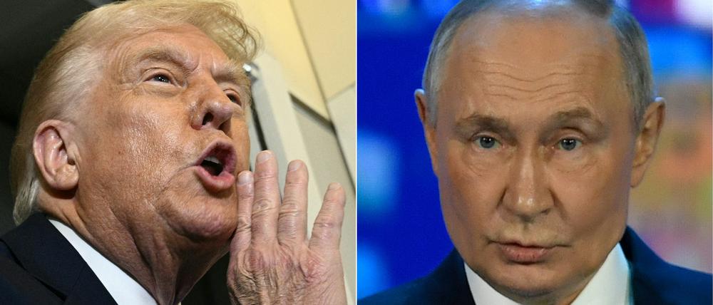 Trump rühmt sich seines guten Drahtes zum russischen Präsidenten.