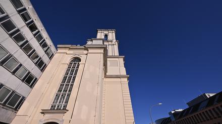 Der Turm der Garnisonkirche.