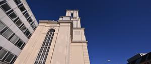 Der Turm der Garnisonkirche.