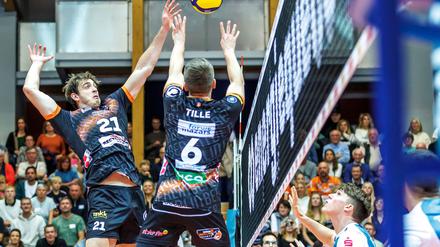 Die BR Volleys im Angriffsmodus