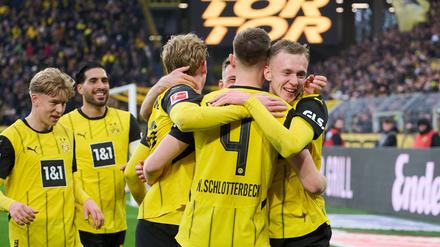 Grund zur Freude: Für den BVB soll der Sieg gegen Mainz der Startschuss für einen großen Schlussspurt sein.
