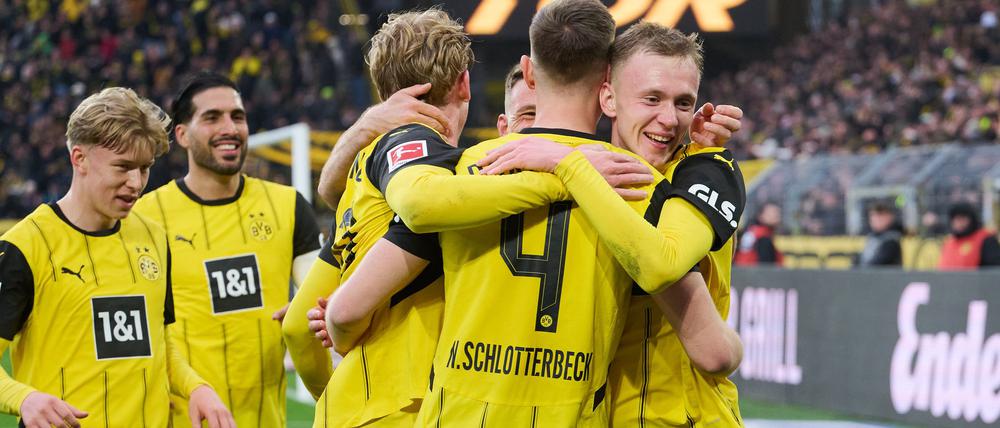 Grund zur Freude: Für den BVB soll der Sieg gegen Mainz der Startschuss für einen großen Schlussspurt sein.