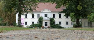 Das Schloss Sacrow.