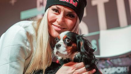 Skirennfahrerin Lindsey Vonn trauert um ihre gestorbene Hündin Lucy.