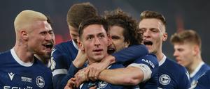 Die Vorfreude ist groß. Bielefeld erwartet Titelverteidiger Leverkusen im Pokal-Halbfinale.