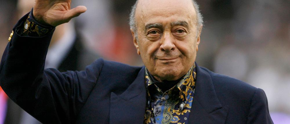 Mehrere Frauen hatten dem mittlerweile gestorbenen Unternehmer Mohamed Al Fayed sexuelle Gewalt vorgeworfen. (Archivbild)
