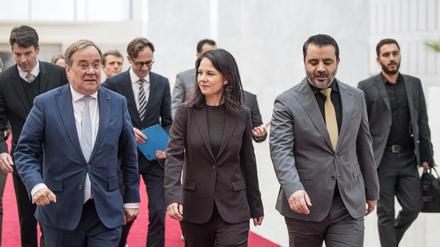 Armin Laschet gilt als einer von mehreren Kandidaten für das Amt des Bundesaußenministers in der nächsten Bundesregierung. (Archivbild) 