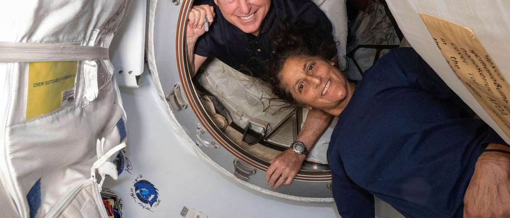 Barry Wilmore und Suni Williams gelten als erfahrene Astronauten. (Handout)