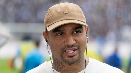 Kevin Prince Boateng verteidigt seine Hertha.