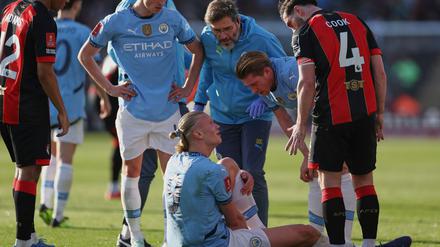 Erling Haaland fällt bei Manchester City vorerst verletzt aus