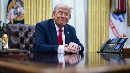 Bereits im Wahlkampf kokettierte US-Präsident Donald Trump immer wieder mit einer dritten Amtszeit.