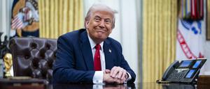 Bereits im Wahlkampf kokettierte US-Präsident Donald Trump immer wieder mit einer dritten Amtszeit.