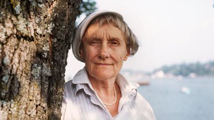 Die Werke von Astrid Lindgren - hier im Jahr 1987 in Stockholm - haben die Kindheit unzähliger Menschen geprägt. (Archivbild)