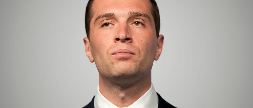 Jordan Bardella könnte 2027 für das Rassemblement National bei der Präsidentschaftswahl ins Rennen gehen. (Archivbild)