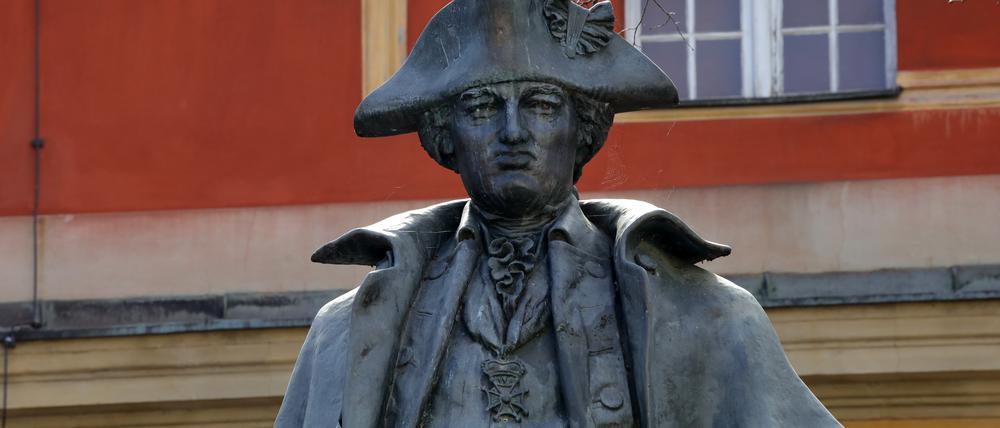 Das Steuben-Denkmal in Potsdam.