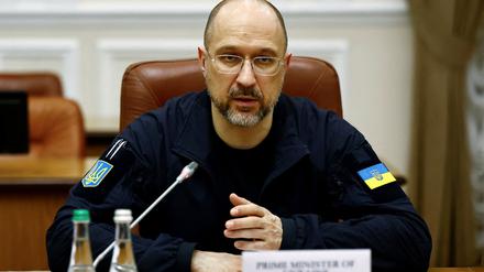 Der ukrainische Ministerpräsident Denys Schmyhal bestätigte den Erhalt von weiteren Unterstützungsmilliarden der EU. (Archivbild)