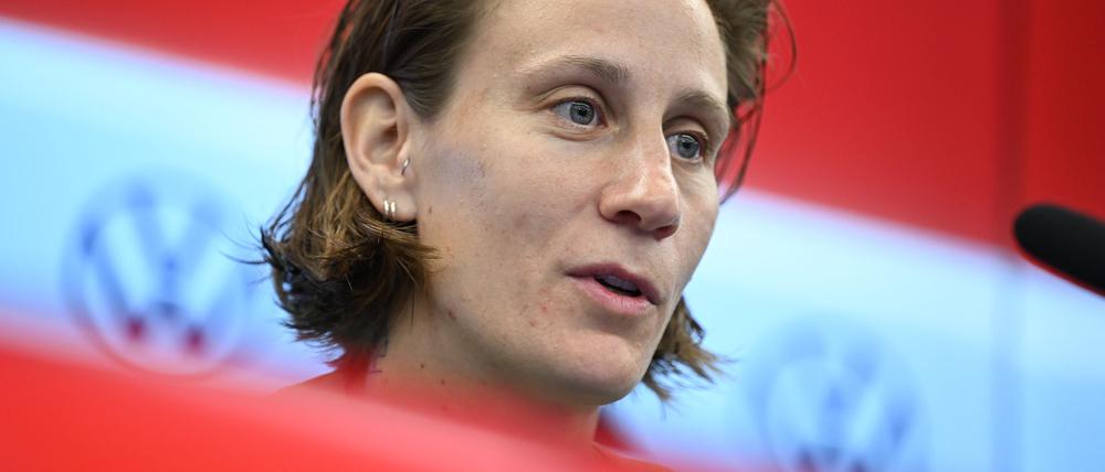 Einzige deutsche Nationalspielerin in den USA: Torhüterin Ann-Katrin Berger