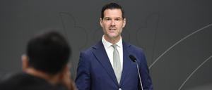 Migrationsminister Johan Forssell