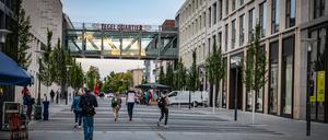 Für viele eine Steinwüste: Die Fußgängerzone in der Gorkistraße in Tegel