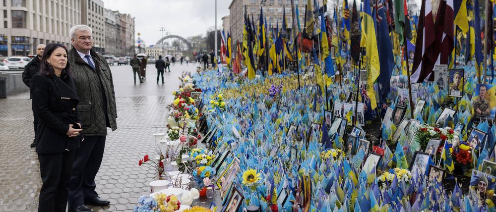 Annalena Baerbock in Kiew