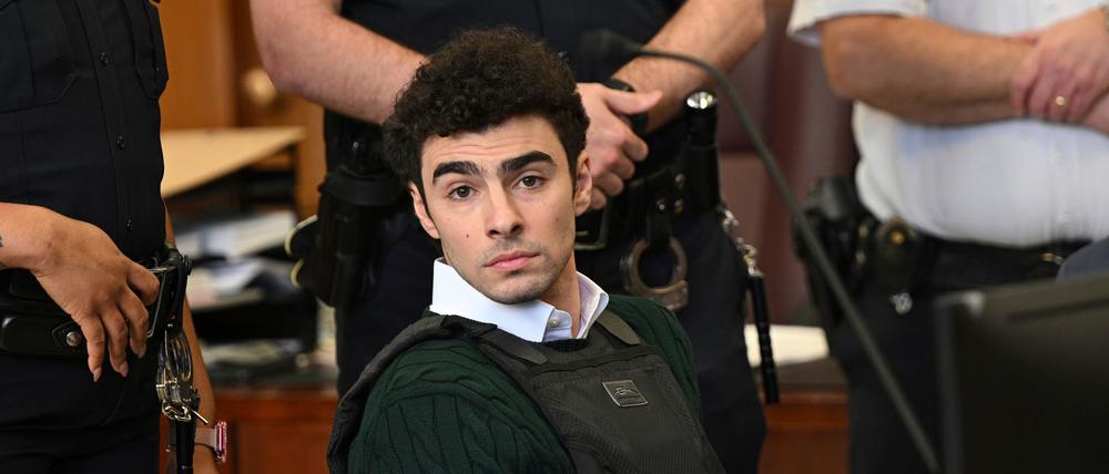 Der Angeklagte Luigi M. bei einer Anhörung vor dem Staatsgericht in Manhattan. (Archivbild)