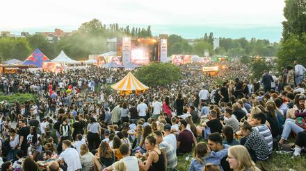 Fête de la Musique im Mauerpark.