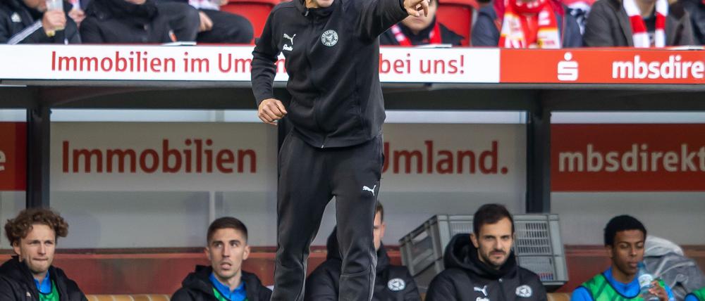 Marcel Rapp gibt auch weiter bei Holstein Kiel die Richtung vor.