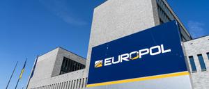  Blick auf das Gebäude der EU-Polizeibehörde Europol in Den Haag. 