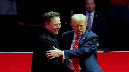 US-Präsident Donald Trump und Elon Musk.