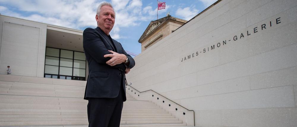 In Deutschland ist Chipperfield vor allem für die Sanierung der Neuen Nationalgalerie und den Wiederaufbau des Neuen Museums in Berlin bekannt. (Archivbild)