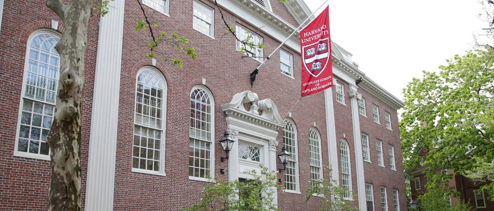 Gelände der Harvard University in Boston.
