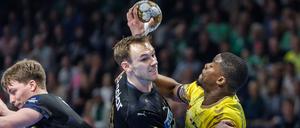 Welthandballer Mathias Gidsel war einmal mehr bester Berliner Werfer
