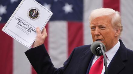 Donald Trump macht seine handelspolitischen Drohungen wahr. 