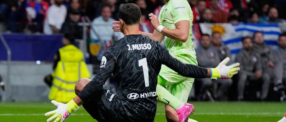 Torres traf zum 1:0 für Barcelona.