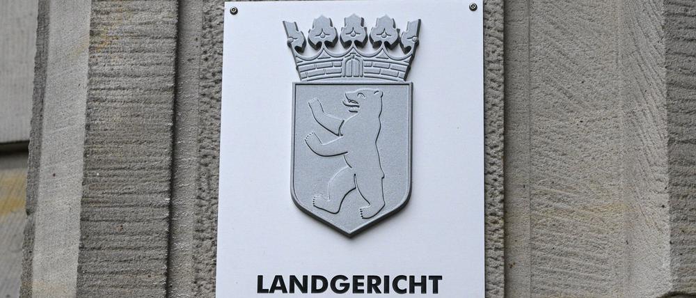 Vor dem Landgericht Berlin. (Symbolbild)