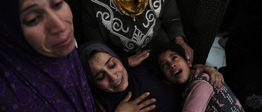 Sehr viele Menschen im Gazastreifen haben Angehörige im Krieg verloren.